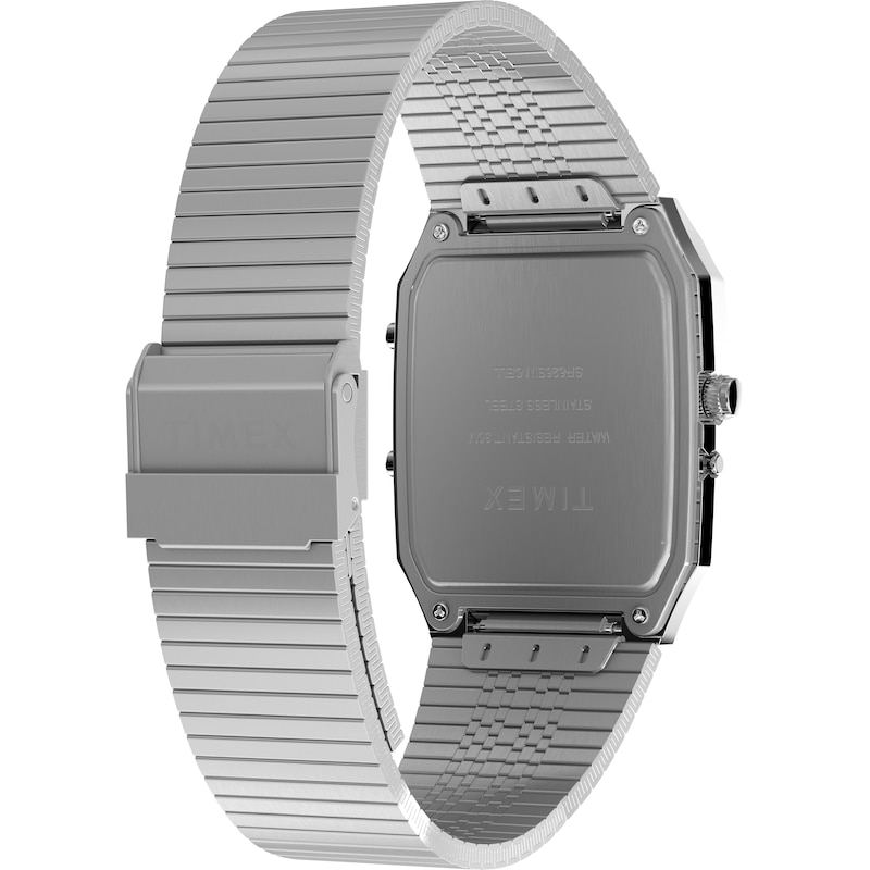 Main Image 5 of Timex Q 1982 Ana-Digi Reissue Men's 33mm Stainless Steel Bracelet Watch