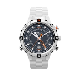 Timex Expedition Tide-Temp-Compass 45mm Stainless Steel Bracelet Watch