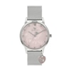 Thumbnail Image 1 of Radley Ladies' Pink Dial Stainless Steel Mesh Bracelet Watch