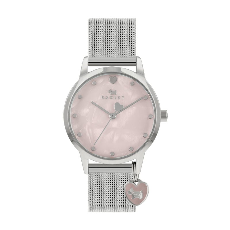 Main Image 1 of Radley Ladies' Pink Dial Stainless Steel Mesh Bracelet Watch