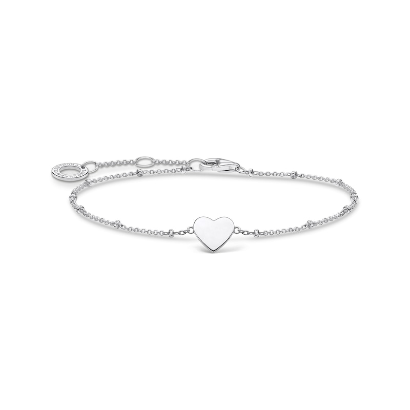 Main Image 1 of Thomas Sabo Love & Hearts Ladies' Sterling Silver Heart Motif Bracelet