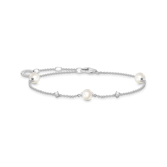 Thomas Sabo Pearls Ladies Sterling Silver Pearl and Cubic Zi