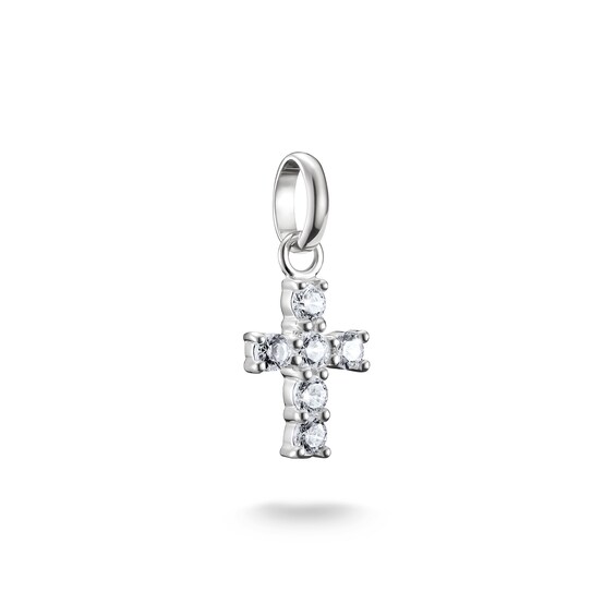 Thomas Sabo Charm Club Connect Sterling Silver Cross Charm