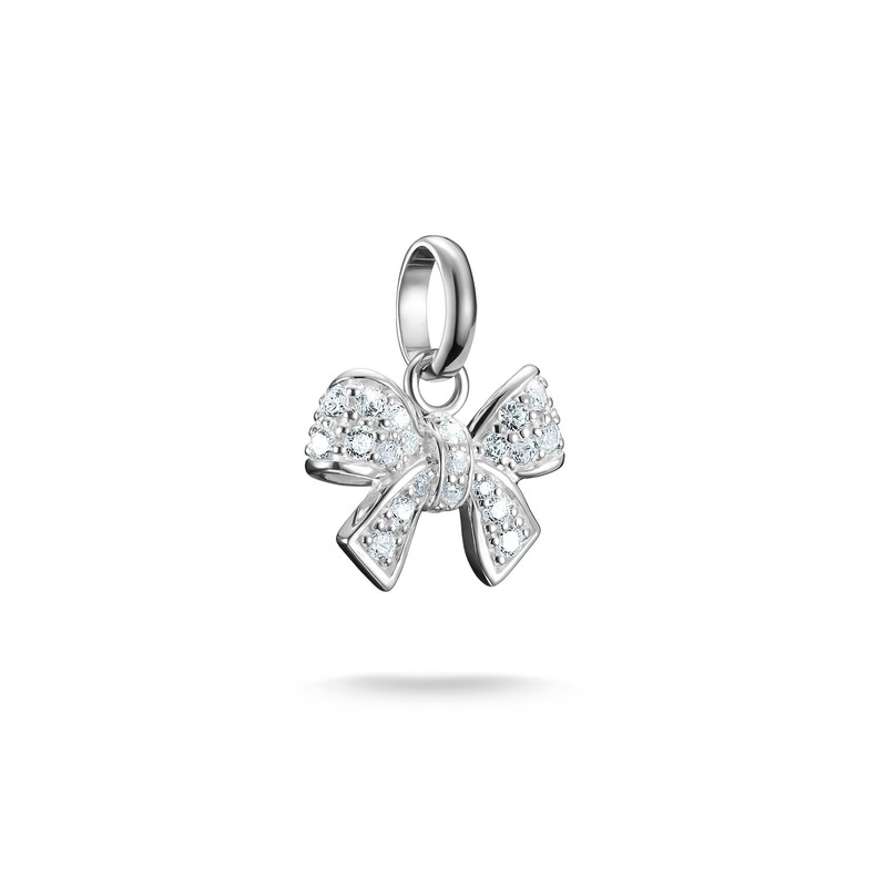 Main Image 1 of Thomas Sabo Charm Club Connect Sterling Silver Bow Charm