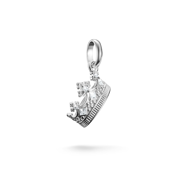 Thomas Sabo Charm Club Connect Sterling Silver Crown Charm