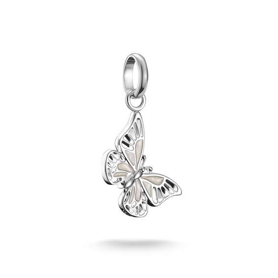 Thomas Sabo Charm Club Connect Sterling Silver Butterfly Charm