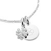 Thumbnail Image 2 of Thomas Sabo Charm Club Connect Sterling Silver Lucky Clover Pavé Charm
