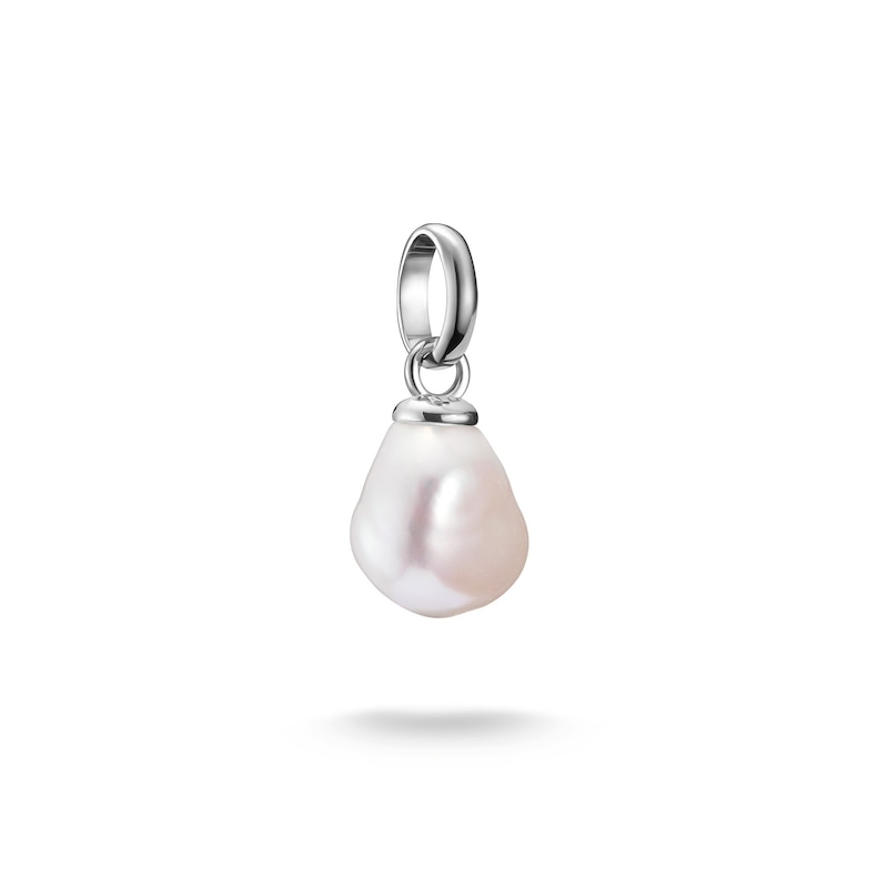 Main Image 1 of Thomas Sabo Charm Club Connect Sterling Silver Freshwater Pearl Charm