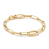 Thumbnail Image 1 of Thomas Sabo Charm Club Connect Ladies' 18ct Gold-Plated Paperclip Link Charm Bracelet 7.5"