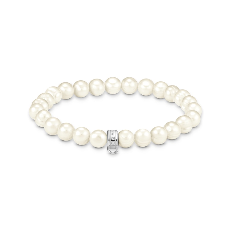 Main Image 1 of Thomas Sabo As We Love Freshwater Pearl Charm Club Beaded Bracelet