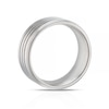Thumbnail Image 3 of Titanium Polished Triple Line Pattern Ring