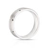 Thumbnail Image 3 of Titanium Matte & Polished Grooved Line Ring