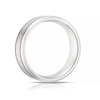 Thumbnail Image 3 of Titanium Matte & Polished Line Ring