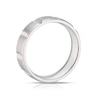 Thumbnail Image 3 of Titanium Grooved Square Pattern Ring