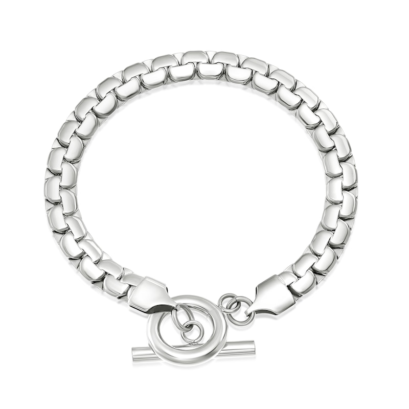 Main Image 1 of Stainless Steel T-Bar Chain Bracelet