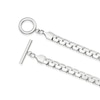 Thumbnail Image 3 of Stainless Steel T-Bar Chain Bracelet