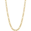 Thumbnail Image 1 of Men's Yellow Gold Plate Stainless Steel 19" Figaro Chain Necklace