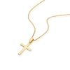 Thumbnail Image 2 of Yellow Gold Plate Sterling Silver Cross Pendant
