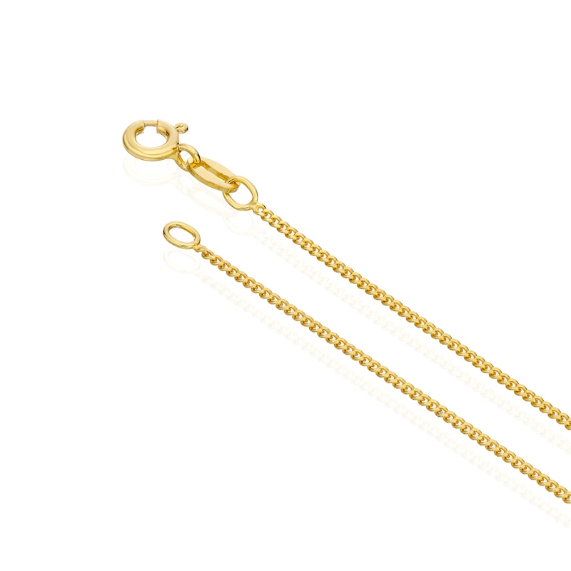 Main Image 3 of Yellow Gold Plate Sterling Silver Cross Pendant