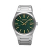 Thumbnail Image 1 of Seiko Essential Time Green Dial Stainless Steel Bracelet Watch