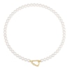 Thumbnail Image 1 of Ania Haie Women's Yellow Gold Plate Lobster Clasp Cultured Freshwater Pearl Necklace