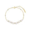 Thumbnail Image 1 of Ania Haie Women's Yellow Gold Plate Sparkling Cultured Freshwater Pearl Bracelet