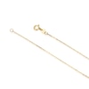Thumbnail Image 3 of 9ct Yellow Gold Double Layer Heart Pendant Necklace 18"