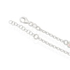 Thumbnail Image 3 of Children's Sterling Silver White Enamel Butterfly Id Bracelet