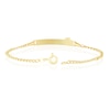 Thumbnail Image 3 of Children's 9ct Yellow Gold Bear I.D. Bracelet