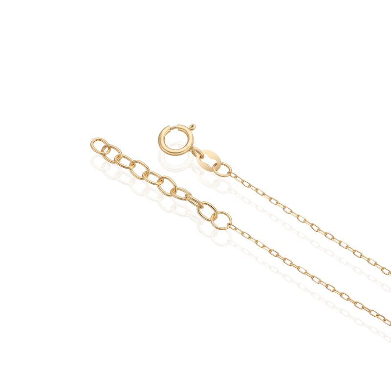 Main Image 3 of 9ct Yellow Gold Three Row Sparkle Bracelet