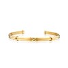 Thumbnail Image 1 of 9ct Yellow Gold Kiss Open Bangle