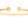 Thumbnail Image 3 of 9ct Yellow Gold Cubic Zirconia Open Bangle
