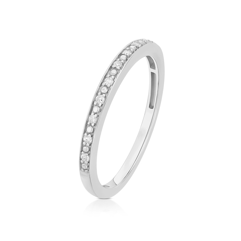 Main Image 2 of Perfect Fit 9ct White Gold Diamond Eternity Ring