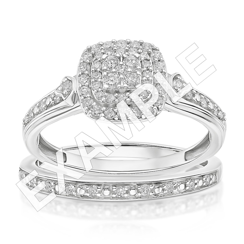 Main Image 4 of Perfect Fit 9ct White Gold Diamond Eternity Ring