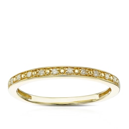 Perfect Fit 9ct Yellow Gold Diamond Eternity Ring