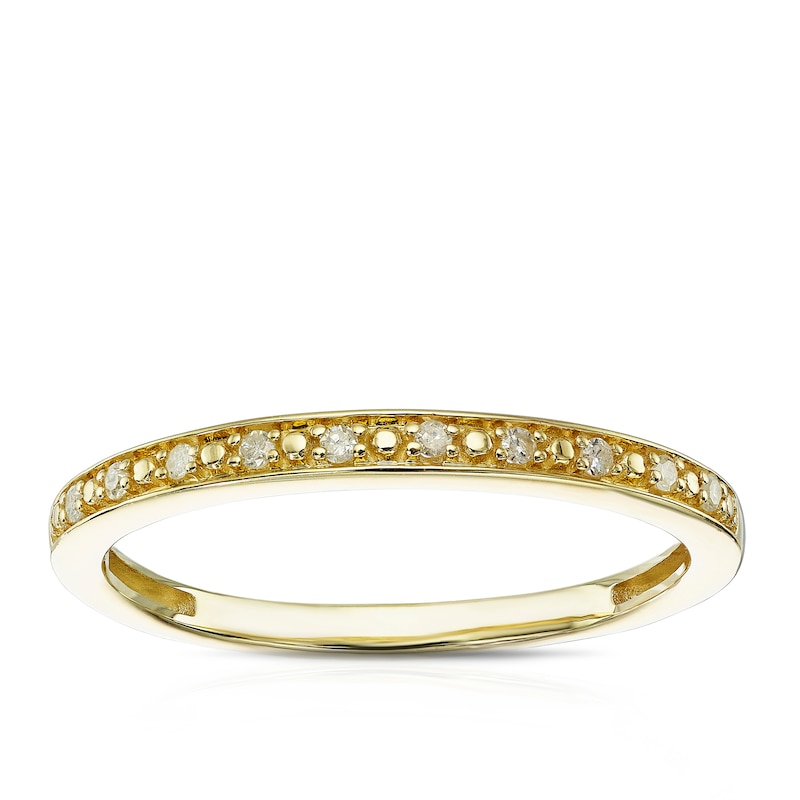 Main Image 1 of Perfect Fit 9ct Yellow Gold Diamond Eternity Ring