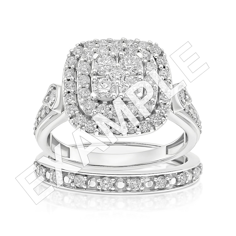 Main Image 4 of Perfect Fit 9ct White Gold 0.12ct Diamond Eternity Ring