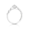 Thumbnail Image 3 of Perfect Fit 9ct White Gold Vintage 0.17ct Diamond Bridal Set
