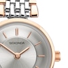 Thumbnail Image 2 of Sekonda Classic Silver Dial Rose Tone & Stainless Steel Bracelet Watch