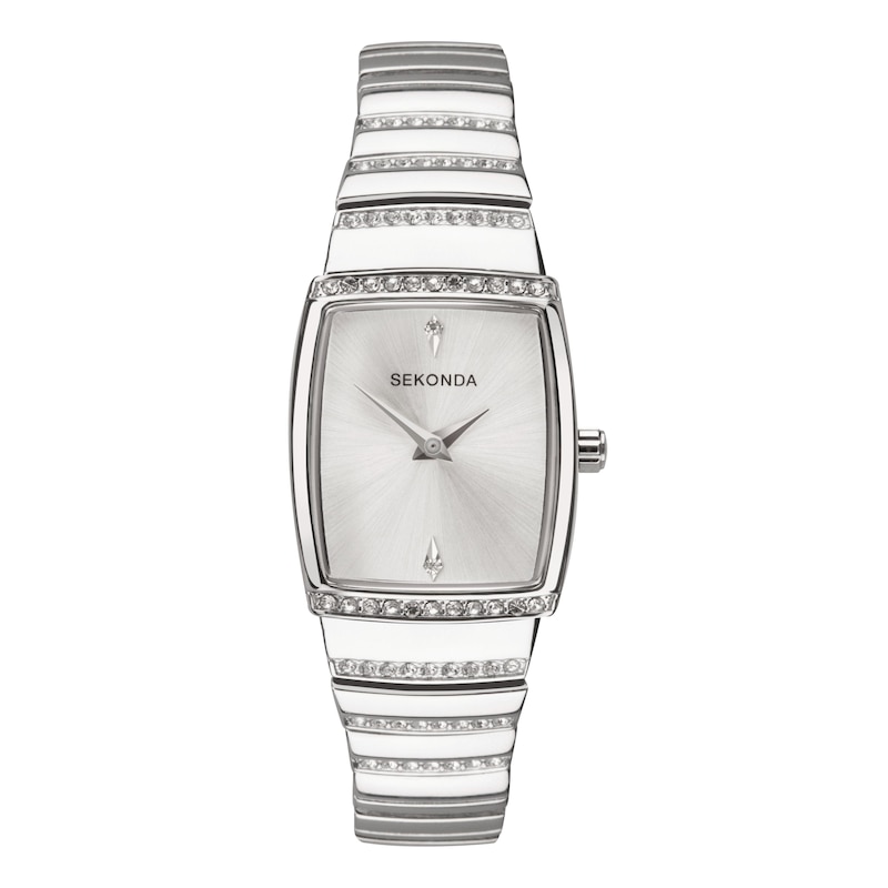 Main Image 1 of Sekonda Women's Silver Dial Crystal Bracelet Watch