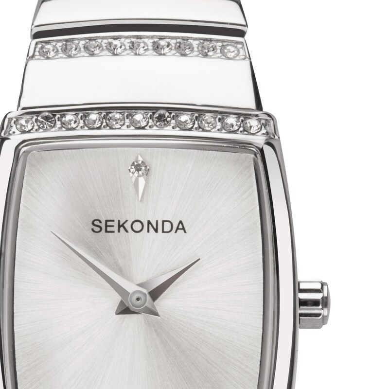 Main Image 2 of Sekonda Women's Silver Dial Crystal Bracelet Watch