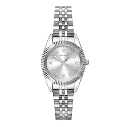 Sekonda Francis Women's Silver Tone Stainless Steel Bracelet Watch