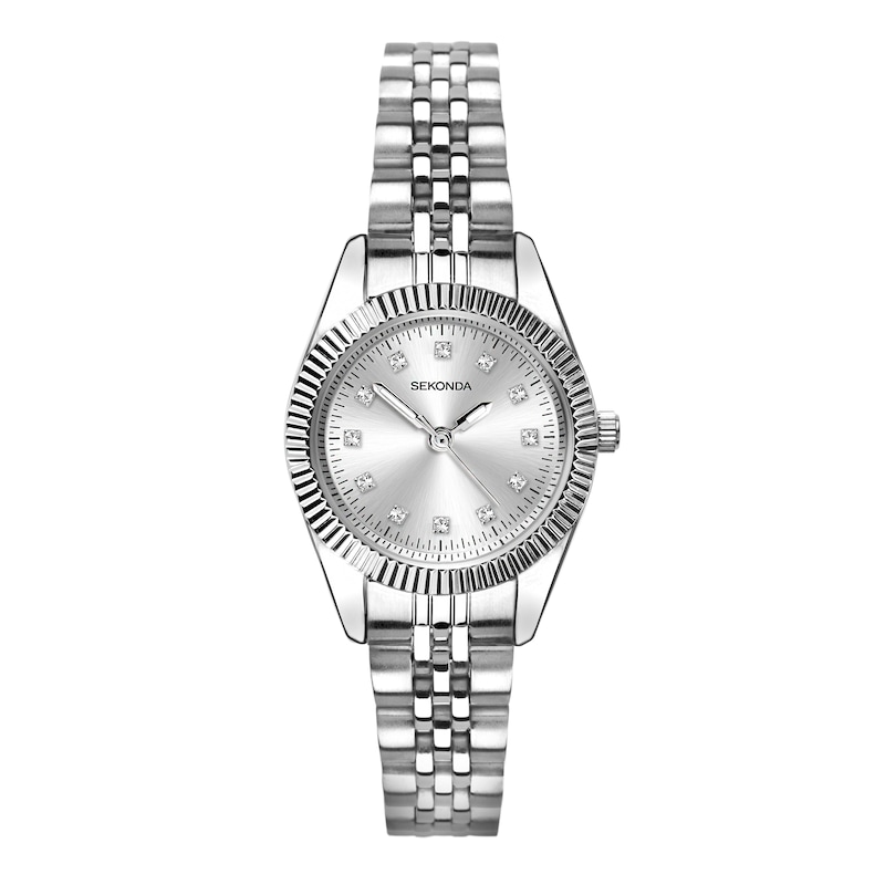 Main Image 1 of Sekonda Francis Women's Silver Tone Stainless Steel Bracelet Watch