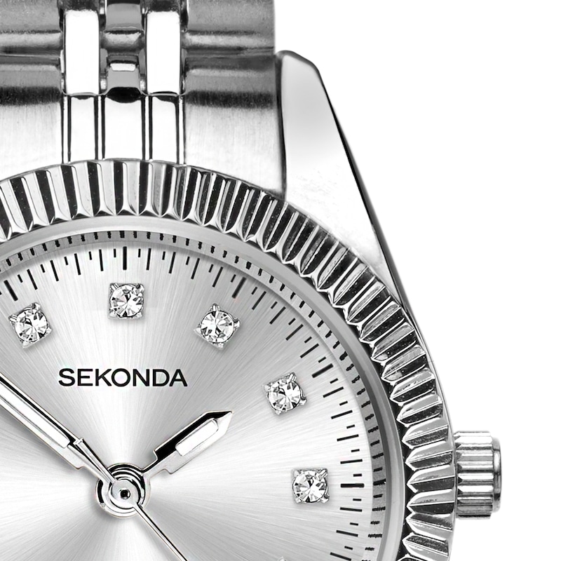 Main Image 2 of Sekonda Francis Women's Silver Tone Stainless Steel Bracelet Watch