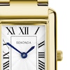 Thumbnail Image 2 of Sekonda Colette Women's White Dial Rectangular Gold Tone Bracelet Watch