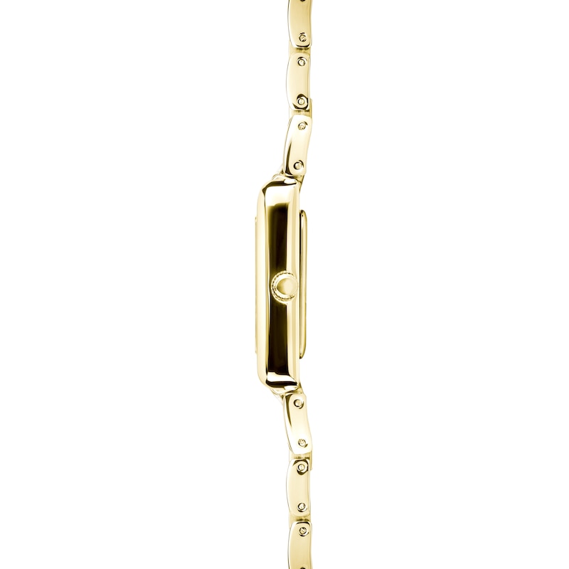 Main Image 3 of Sekonda Colette Women's White Dial Rectangular Gold Tone Bracelet Watch