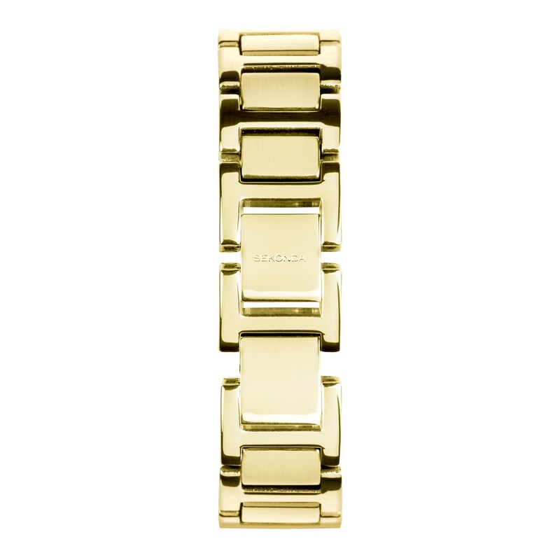 Main Image 5 of Sekonda Colette Women's White Dial Rectangular Gold Tone Bracelet Watch