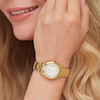 Thumbnail Image 6 of Sekonda Catherine Women's Mother of Pearl Dial Gold Tone Bracelet Watch