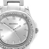 Thumbnail Image 2 of Sekonda Octaire Women's Octagonal Silver Dial & Silver Tone Bracelet Watch