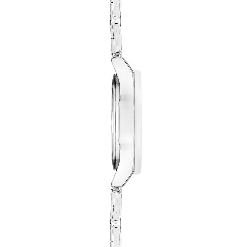 Main Image 4 of Sekonda Octaire Women's Octagonal Silver Dial & Silver Tone Bracelet Watch